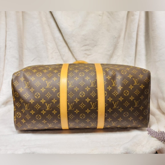 Authentic Louis Vuitton Keepall 50 luggage travel duffel bag - Picture 3 of 16